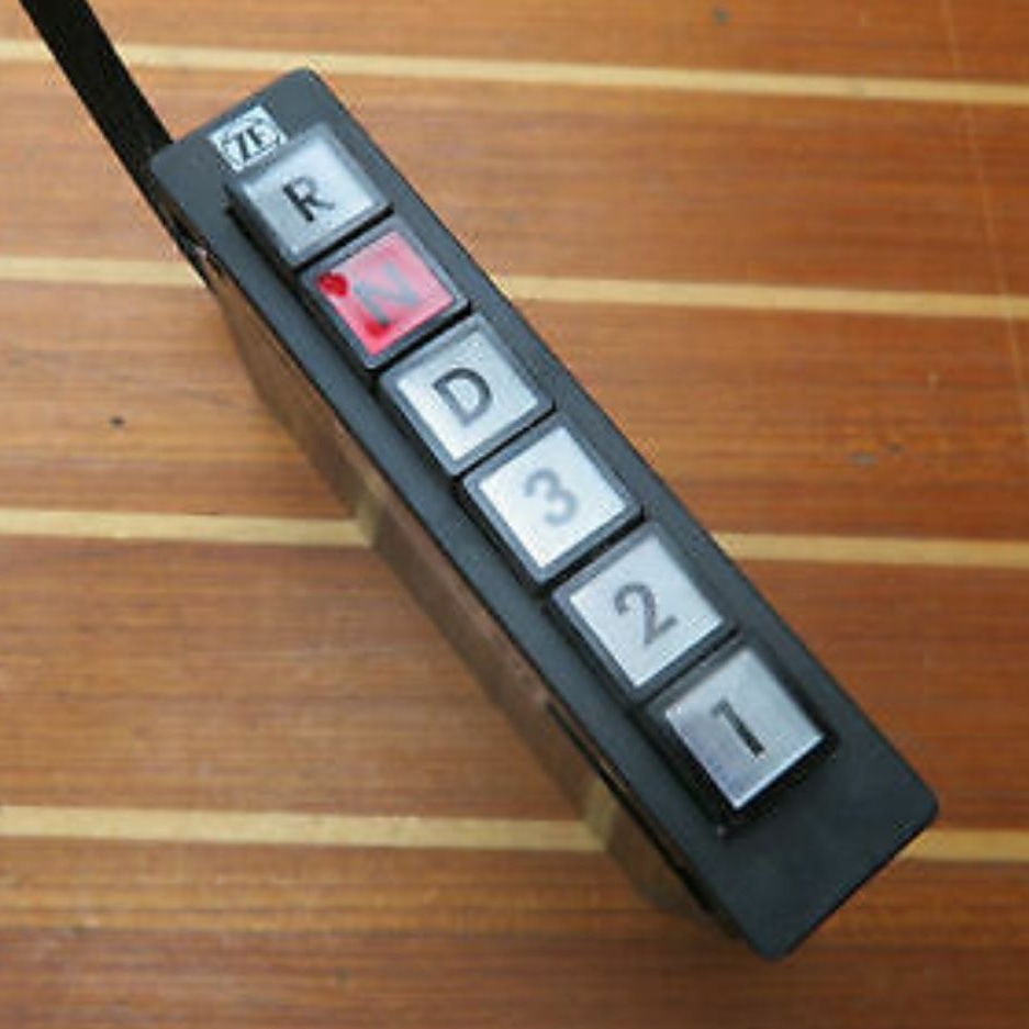 gear selector, کلید دنده